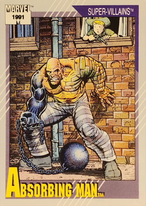 1991 Marvel Universe Series I #74 Absorbing Man