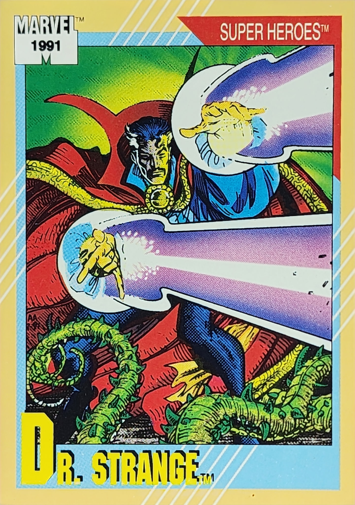 1991 Marvel Universe Series I #44 Doctor Strange – Super Heroes Trading Card