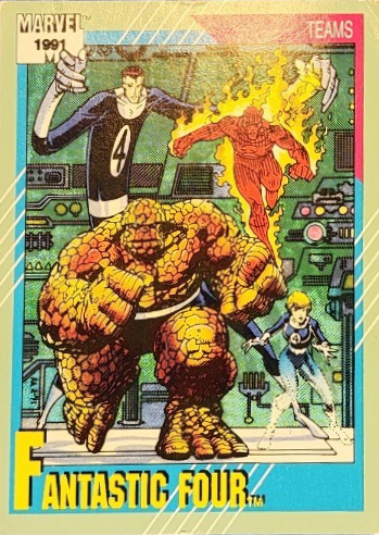 1991 Marvel Universe Series II #150 Fantastic Four