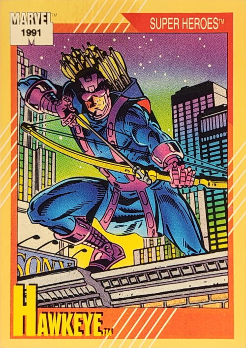 1991 Marvel Universe Series I #20 Hawkeye
