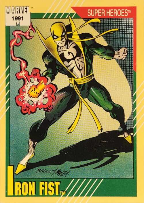 1991 Marvel Universe Series I #28 Iron Fist