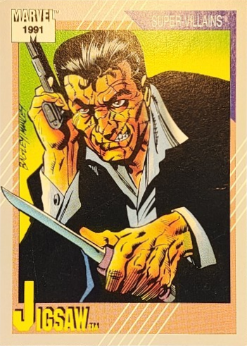 1991 Marvel Universe Series II #66 Jigsaw