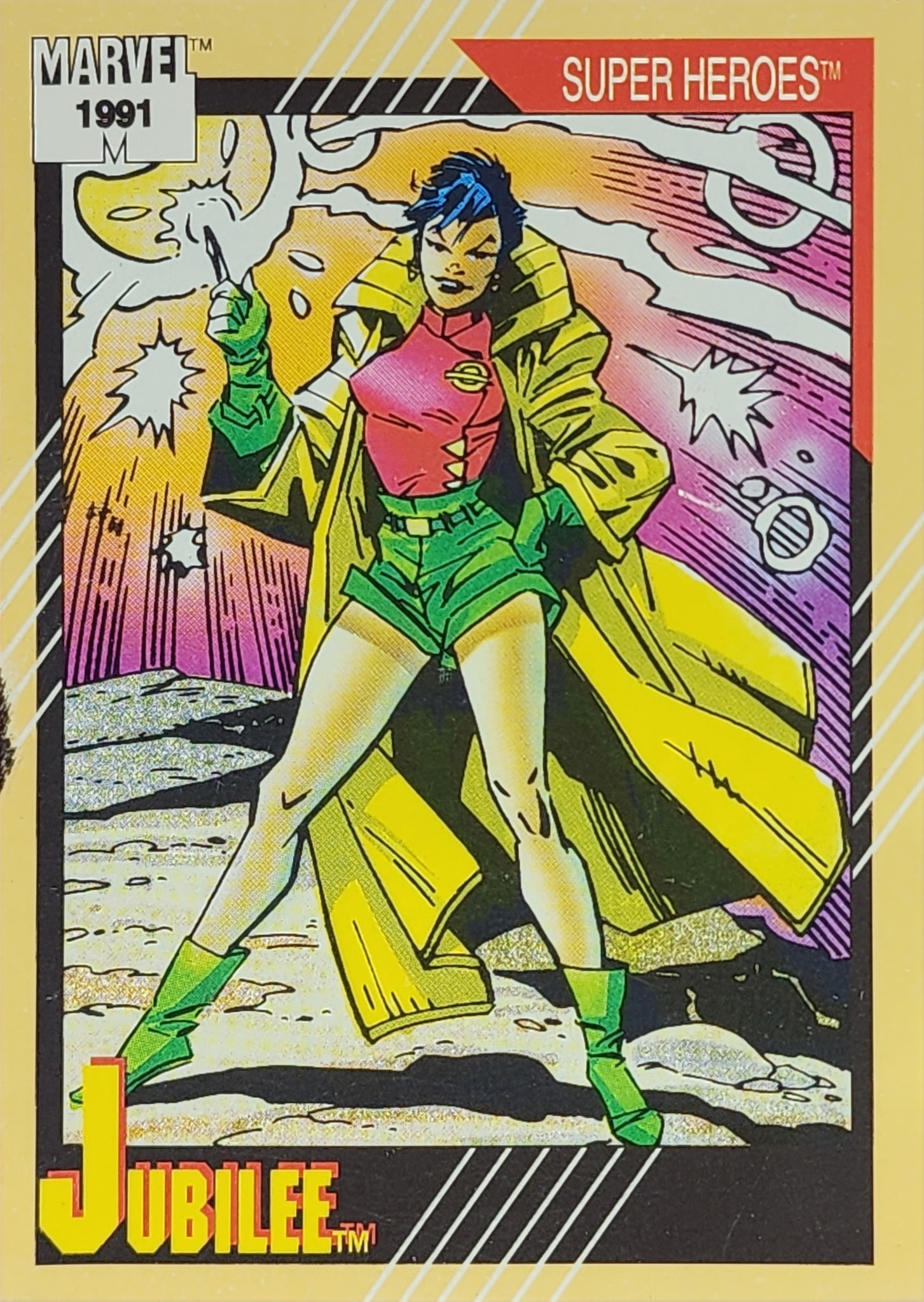 1991 Marvel Universe Series I #38 Jubilee
