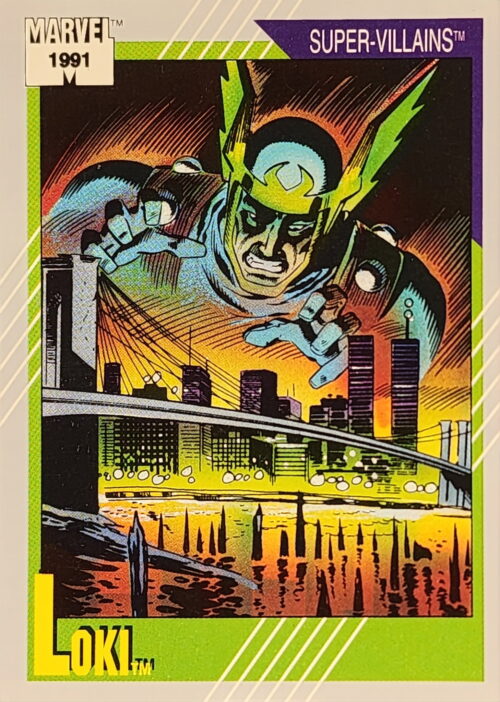 1991 Marvel Universe Series I #89 Loki