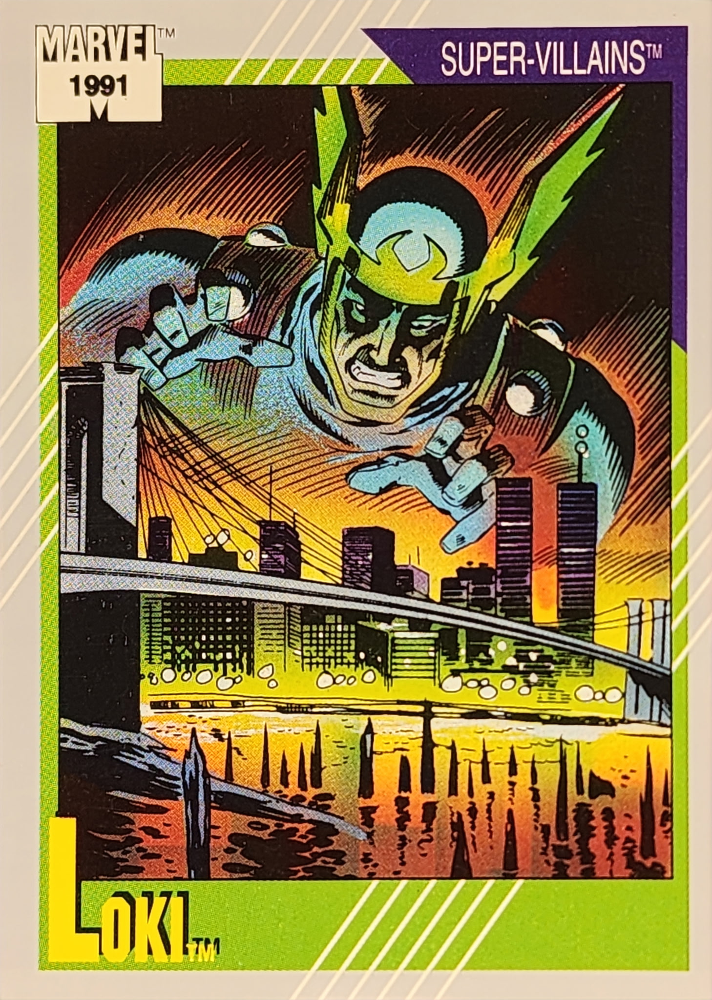 1991 Marvel Universe Series I #89 Loki