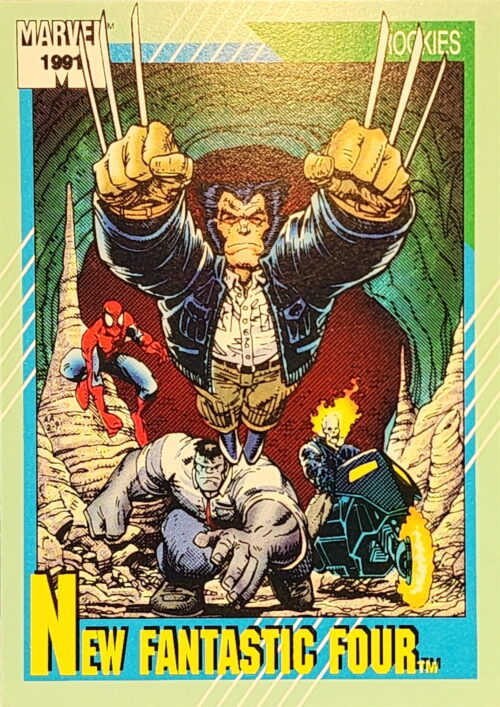 1991 Marvel Universe Series II #149 New Fantastic Four