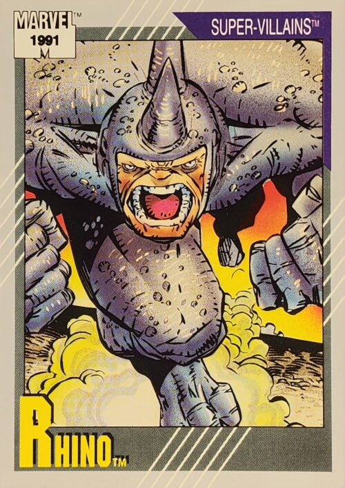 1991 Marvel Universe Series II #73 Rhino