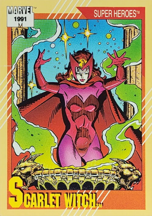 1991 Marvel Universe Series II #26 Scarlet Witch