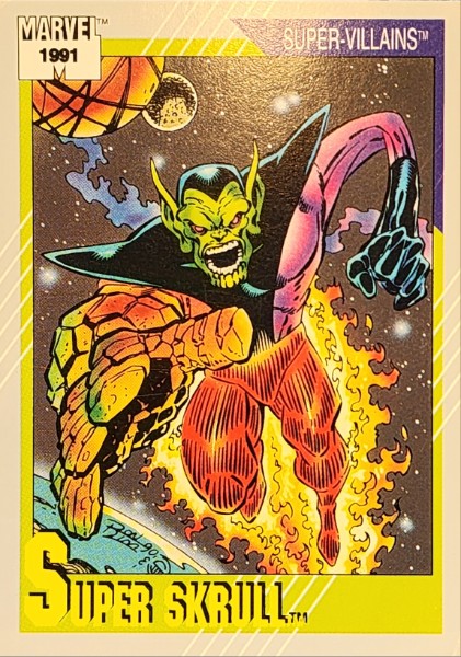 1991 Marvel Universe Series II #62 Super Skrull