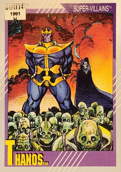 1991 Marvel Universe Series I #85 Thanos