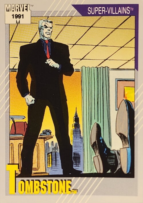 1991 Marvel Universe Series I #67 Tombstone