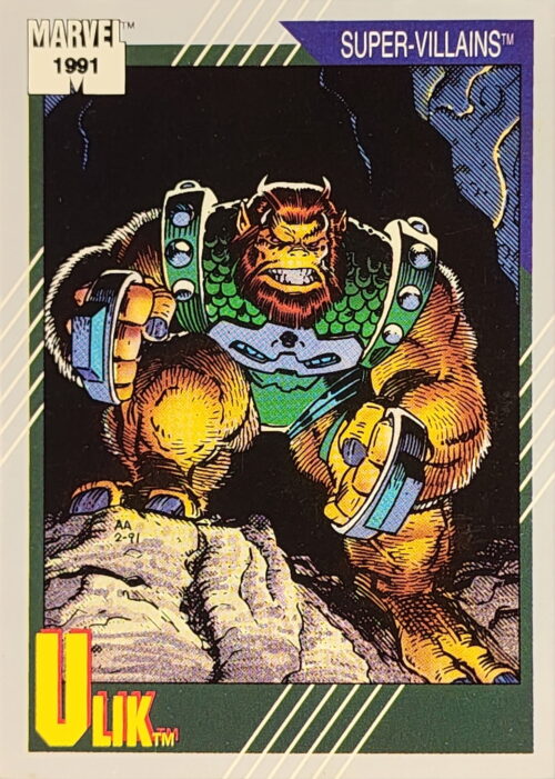1991 Marvel Universe Series I #68 Ulik