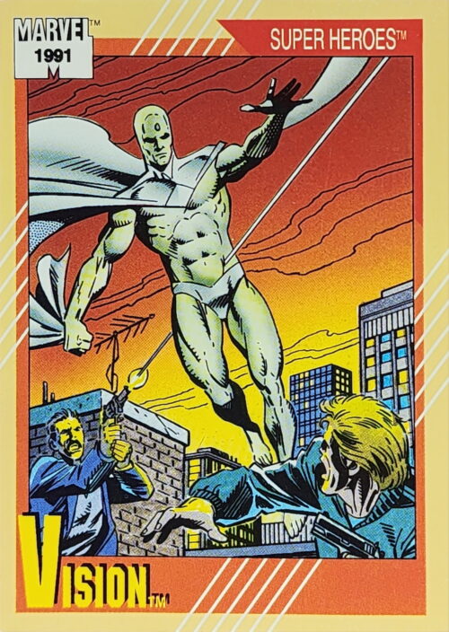 1991 Marvel Universe Series II #19 Vision