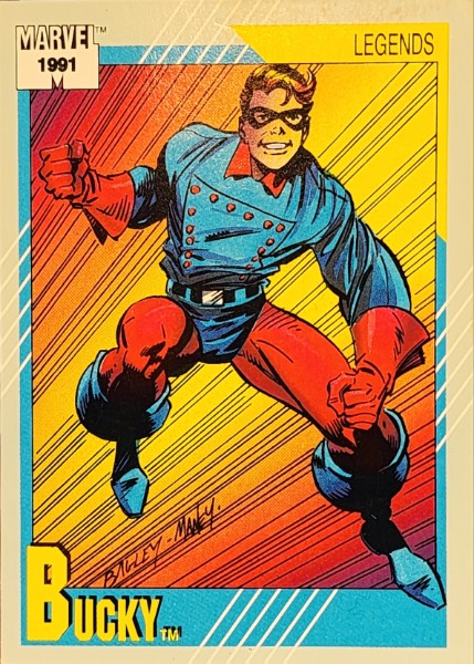 1991 Marvel Universe Series II #140 Bucky Barnes